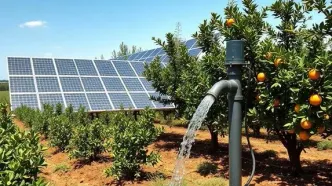 احداث نیروگاه‌های خورشیدی برای چاه‌های کشاورزی کلید خورد
