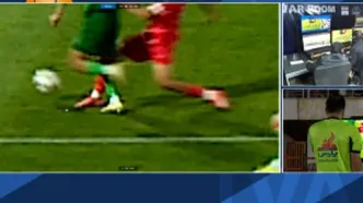 پنالتی شمس‌آذر مقابل پرسپولیس سوخت؟