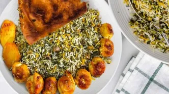 ناهار امروز: پلو شوشتری با فیله مرغ؛ یک غذای رنگی، خوشمزه و مجلسی