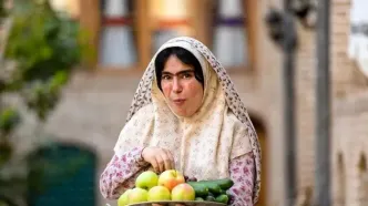 تیپ جنجالی خانم بازیگر سریال بامداد خمار +عکس