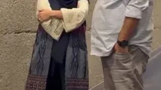 استایل مادر دختری نفس بازغی و مستانه مهاجر در حاشیه جشنواره فیلم شهر