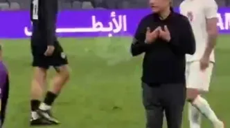 نگاه‌های بهت‌زده قلعه‌نویی، میلاد محمدی را ترساند