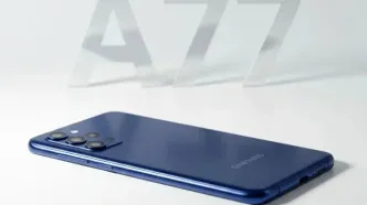 گلکسی A77؛ خط‌ونشان سامسونگ برای رقبای چینی‌