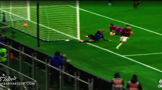 ویدیو| یک اثر هنری دیگر در سری آ؛ صحنه آهسته فتح دربی دلامادونینا از سوی میلان!