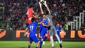 گزارش تصویری بازی امروز پرسپولیس و استقلال خوزستان