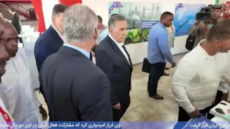 فیلم | در بازدید رییس جمهور کوبا از پاویون ایران در نمایشگاه هاوانا چه گذشت؟