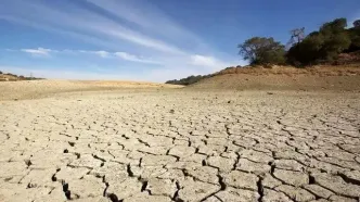 باورنکردنی/ خشکسالی به ارتفاعات کلاردشت هم رسید!