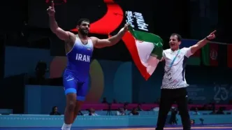 طلای هادی ساروی در فینال کشتی فرنگی بازی‌های همبستگی کشورهای اسلامی