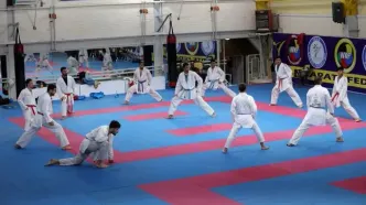 آغاز آخرین مرحله اردوی تیم ملی کاراته پیش از اعزام به قهرمانی جهان