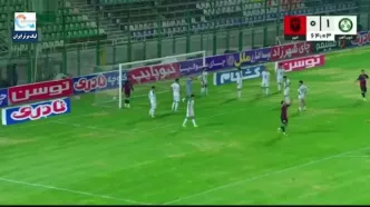 ویدیو: گل اول خیبر به ذوب آهن توسط مسعود محبی