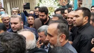 مراسم ترحیم خواهر محمود احمدی‌نژاد برگزار شد/ کدام چهره‌های سیاسی حاضر بودند؟ + تصاویر