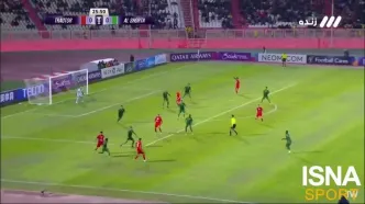 فیلم/ گل اول تراکتور به الشرطه توسط مهدی ترابی