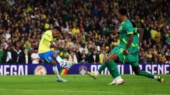 استوائو ستاره درخشان در پیروزی برزیل