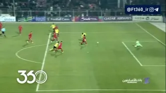 گل سوم النصر به استقلال تاجیکستان را ببینید + ویدیو