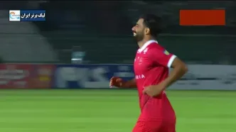 گل دوم پرسپولیس توسط کنعانی‌زادگان در دقیقه 78 / پرسپولیس 2 - استقلال خوزستان 0