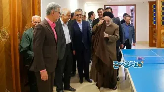 فیلم پینگ‌پنگ بازی کردن سیدمحمد خاتمی هوش مصنوعی بود؟