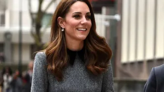 استایل مشکی کیت میدلتون، چشم‌ها را خیره کرد