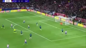 ویدیو | گل اول اتلتیکومادرید به اینتر توسط آلوارس