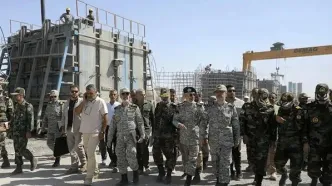 بازدید فرمانده کل ارتش از روند احداث دیوار مرزی در شمال شرق کشور