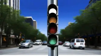 رونمایی از رنگ چهارم چراغ های راهنمایی رانندگی + عکس