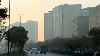 وضعیت هوای تبریز همچنان قرمز است