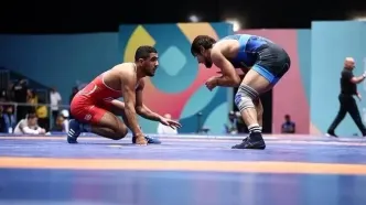 پخش زنده فینال کشتی رحمان عموزاد در بازی‌های کشور‌های اسلامی + تماشای انلاین