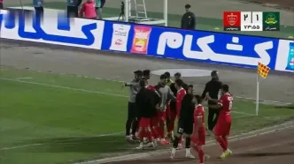 گل دوم پرسپولیس به شمس آذر