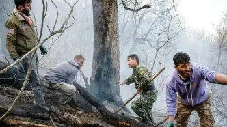 دستگیری عامل آتش‌سوزی جنگل‌های هیرکانی در بابل