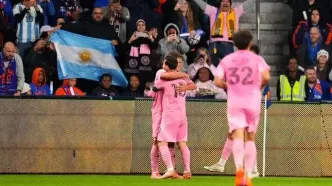 اینترمیامی با درخشش مسی صعود کرد