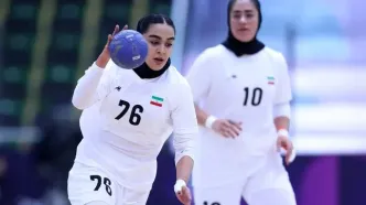 صعود تیم هندبال بانوان ایران به مرحله نیمه ‌نهایی