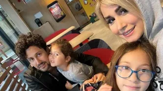 تصویری که فضای مجازی را ترکاند؛ شاهرخ استخری با «تل خرسی» در تولد ۷ سالگی دخترش نبات!