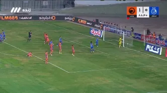 گل اول استقلال به پادیاب قزوین