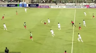 خلاصه بازی الوحدات 1 - استقلال 1