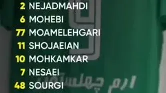 اعلام ترکیب شمس آذر مقابل پرسپولیس