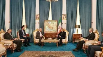 دیدار معاون سیاسی رئیس مجلس لبنان با علی لاریجانی