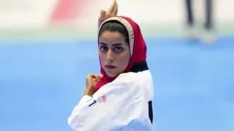 مریم خدابنده نقره‌ای شد