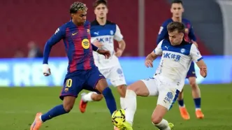 بارسلونا با بریس اولمو و گلزنی یامال بازی خانگی را برد