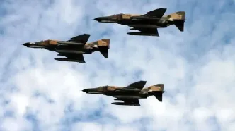 پرواز  60 جنگنده ایرانی در مرز عراق؛ ماجرا چیست؟+فیلم