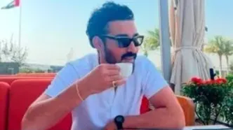 سلفی رضا گوچی با اسطوره رئال مادرید