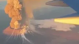 فوران یک آتشفشان خاموش در اتیوپی/صحنه‌ای که برای اولین‌بار در تاریخ ثبت‌شد