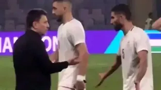 ویدیوی جنجالی از قلعه نویی بعد از باخت به ازبکستان / میلاد کی گفت تو پنالتی بزنی؟