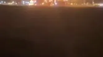 انفجار در یک میدان گازی در شمال عراق/حمله ۳ پهپاد ناشناس+ فیلم