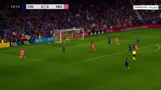 ویدیو: گلزنی لیونل مسی مقابل سینسیناتی