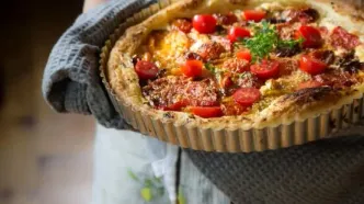 طرز تهیه تارت گوجه فرنگی به روش ایتالیایی