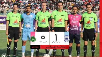 خلاصه بازی چادرملو 1 - آلومینیوم اراک 0 + ویدئو