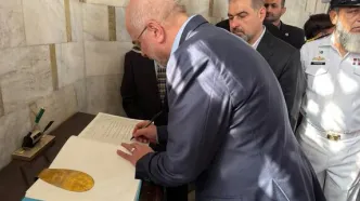 ادای احترام قالیباف به محمد علی جناح بنیانگذار فقید پاکستان