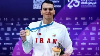 بازی‌های کشورهای اسلامی| سامیار عبدلی اولین طلایی کاروان ایران شد