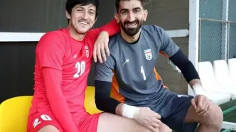 شوخی‌های سردار آزمون و میثاقی با ماجرای دکترای علیرضا بیرانوند/ ویدئو