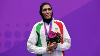 خداحافظی الهه منصوریان با ووشوی ایران