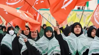 تصاویر؛ بانوان بسیجی تهران در رزمایش اقتدار